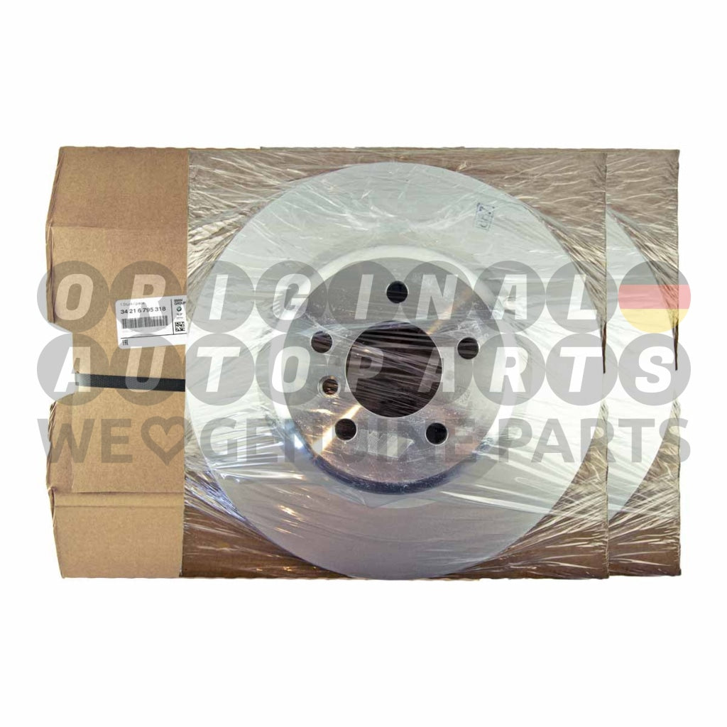 original set de disques de frein BMW M Performance d'origine arrière gauche et droit 385x24mm X5 E70 F15 X6 E71 F16 34216795318